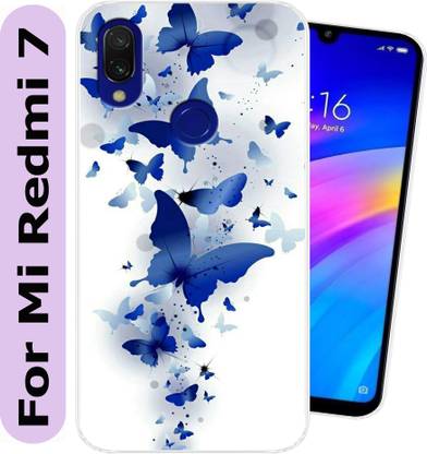 SmartGoldista Back Cover for Mi Redmi 7
