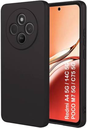 AIZLO Back Cover for POCO M7 5G, Redmi A4 5G, POCO C75 5G, Redmi 14C 5G