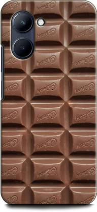 INDICRAFT Back Cover for Realme 10 4G, RMX3630 CHOCOLATE BAR, BROWN, CHOCCY