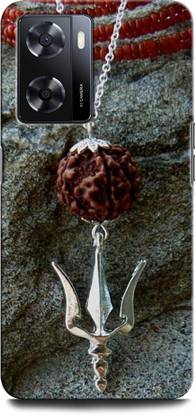 ORBIQE Back Cover for OPPO A77s SHIVJI, LORD SHIVA, MAHADEV, BHOLENATH, NEELKHANT, TRISHUL