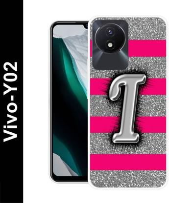 PLUSCASE HD MOVIES Back Cover for Vivo Y02 , I LETTER NAME, I ALFA NAME