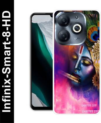 SARTOOLIYA Back Cover for Infinix Smart 8 HD, KRISHNA, LORD KRISHNA, VASUDEV, GOD, KRISHN KANHIYA, RADHA