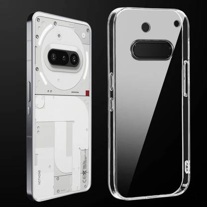 KLAH Back Cover for Nothing Phone 3a, Crystal Clear Hard Back Anti-Yellowing Phone Case