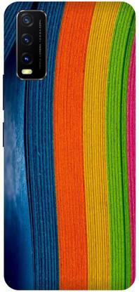 ADZIRE Back Cover for vivo Y20i, V2027, RAINBOW, ART, DESIGN, TRENDING, NEW