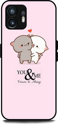 WallCraft Back Cover for Nothing Phone 2 (LOVE, KITTY, COUPLE, EMOJII, CUTE CAT, TENOR, CARTONE