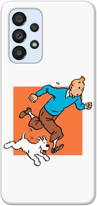 NDCOM Back Cover for Samsung Galaxy A33 5G Man With Dog Printed