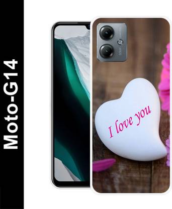 RSECASE Back Cover for Motorola G14, LOVE BABY DOLL, DOLLY, TEDDY