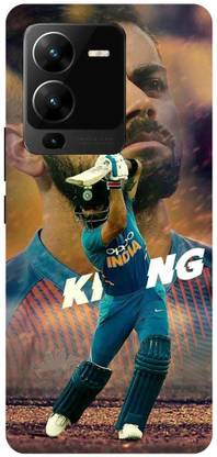 DIKRO Back Cover for vivo V25 Pro 5G, V2158, VIRAT, KOHLI, INDIAN, PLAYER, RCB