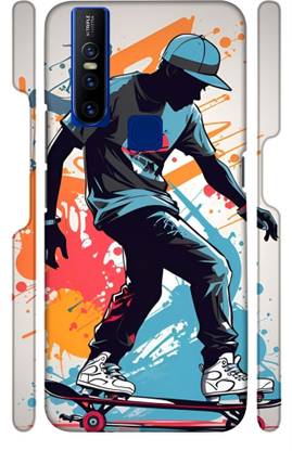 AnjaneyArt Back Cover for VIVO V15