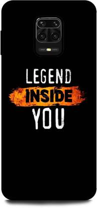 INDICRAFT Back Cover for POCO M2 Pro (MOTIVATIONAL QUOTES, LEGEND INSIDE YOU )