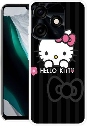 icusto Back Cover for Tecno Spark 10c, KI5k Hello Kitty Back Cover