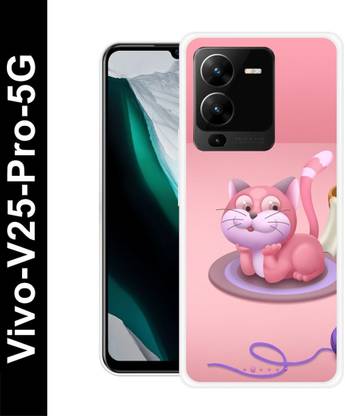 JSSIS Back Cover for Vivo V25 Pro 5G ( MICKY MOUSE,CARTOONS,LOVE, TEDDY BEAR) PRINTED BACK COVER