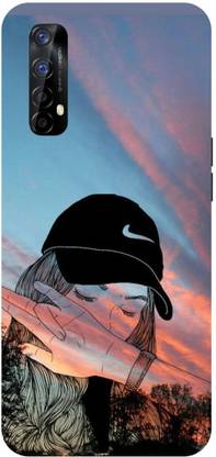 ADZIRE Back Cover for realme Narzo 20 Pro, RMX2161, GIRL, CUTE, GIRL, CAP, GIRL, LOVE