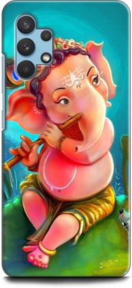 INDICRAFT Back Cover for SAMSUNG Galaxy A13 GANESH JI, GANPATI, LORD GANESHA, GOD
