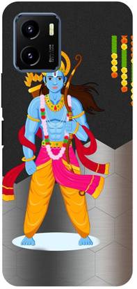 DIKRO Back Cover for vivo Y01, V2166, JAI, SHREE, RAM, GOD, AYODHYA, KING