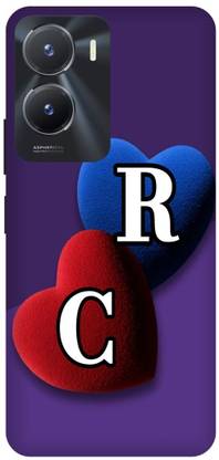 Phone Milaley.com Back Cover for VIVO Y16 5G, V2204, RC, RLOVESC, NAME, ALPHABET, RCLOVE, HART