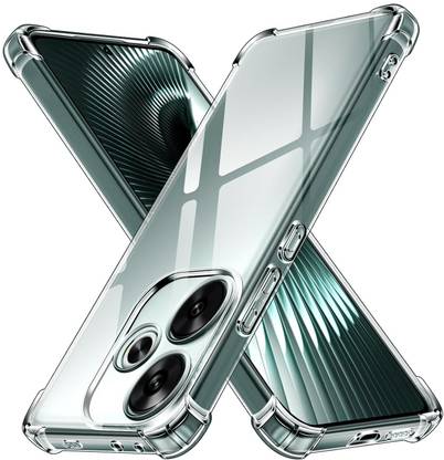 ShieldTech Back Cover for OPPO A3X 5G, With 360 Degree Protection Crystal Clear Soft TPU + PC Case