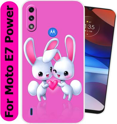 SmartGoldista Back Cover for Motoo E7 Poweer