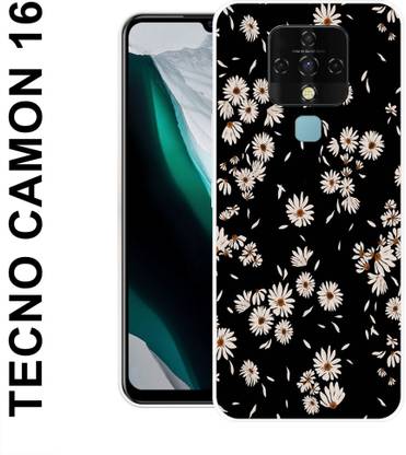 MOBECARE Back Cover for TECNO CAMON 16 FLOWERS, UNIQUE, TRENDING, VALOR, TEXTURE, FOR HER