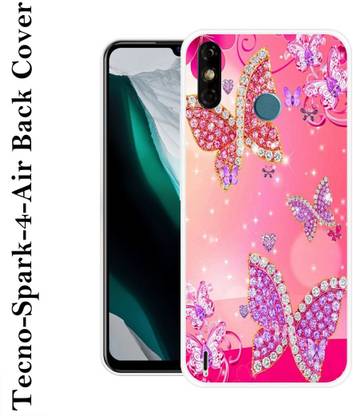 PINKLAND Back Cover for Tecno Spark 4 Air