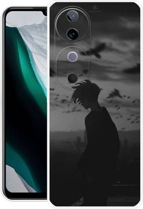 GRAFIQE Back Cover for Vivo V40 5G ALONE BOY, SAD BOY, NATURE, SKY, NIGHT