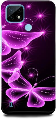 play fast Back Cover for Realme C25Y, RMX3268 BUTTERFLY, COLORFUL, BUTTERFLY
