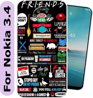 SmartGoldista Back Cover for Nokia 3.4