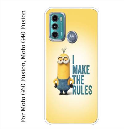 Moto G60 Fusion, Moto G40 Fusion Silicon Back Cover