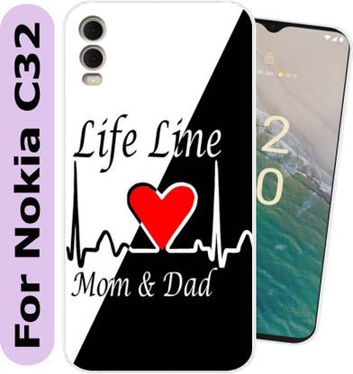 SmartGoldista Back Cover for Nokia C32