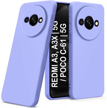 TRUEUPGRADE Back Cover for Redmi A3, Redmi A3X, Poco C61