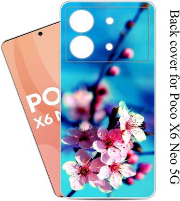 BestKaver Back Cover for Poco X6 Neo 5G Back Cover