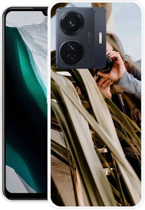 GRAFIQE Back Cover for IQOO Z6 Pro 5G GIRL, WOMEN ARTWORK, ANIME, PRETTY, CAMERA