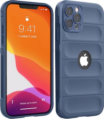 MobiLooks Back Cover for Apple iPhone 13 Pro Max, Hybird Armor Airbag Anti Shock Camera Protection Silicone