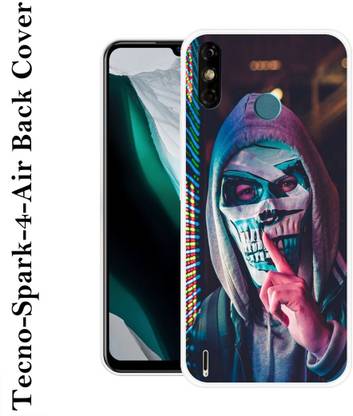 PINKLAND Back Cover for Tecno Spark 4 Air