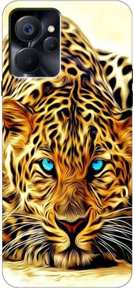 iprinto Back Cover for realme 9i 5G, RMX3612 Tiger Back Cover