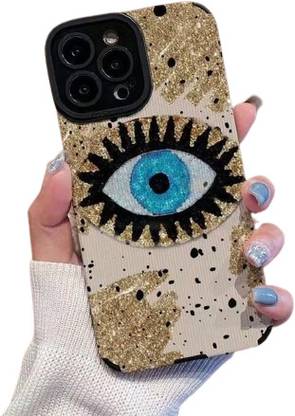 PEEPERLY Back Cover for iPhone 15 Evil Eye Printed Phone Case
