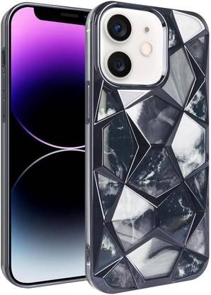 AMEYAA Back Cover for Apple iPhone 11 Beautiful Glitter Diamond Pattern Cover with Chrome Plating