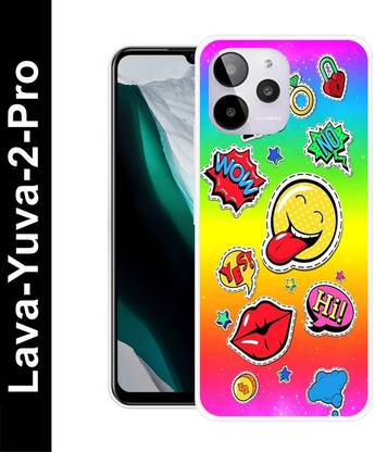 LUCKY MOBI.COM Back Cover for LAVA Yuva 2 Pro, SMILE, CARTOON, LOVE, TEDDY