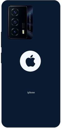 softcrash Back Cover for iQOO Z5 5G APPLE LOGO, APPLE, IPHONE, APPPLE PHONE, IPHONE