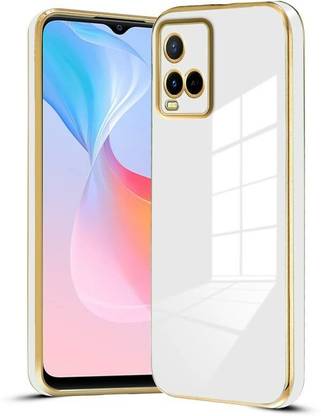 ankSONline Back Cover for Vivo T1x /6D Colored Soft Silicon TPU Camera Protection