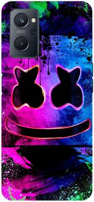 Indus Back Cover for Oppo A96- MARSHMELLO: PANDA: DJ: MUSIC: LOVER