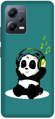 ZePBooM Back Cover for Redmi Note 12 5G,PANDA,SED,DEAR,DJ