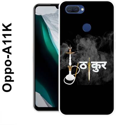 Covertrust Back Cover for OPPO A11k, Thakur, ji, Logo, Design, Com ,059