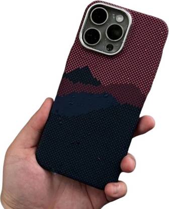 MILLION CASES Back Cover for iPhone 13 Pro Max Alpine Luminate Kevlar Textured Case