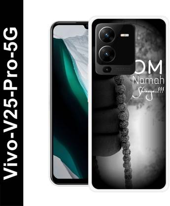 JSSIS Back Cover for Vivo V25 Pro 5G ( APPLE LOGO,APPLE PRINT,IPHONE) PRINTED BACK COVER