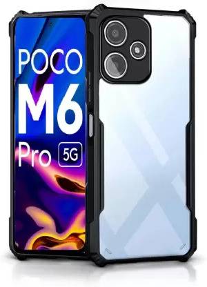 NIKICOVER Back Cover for POCO M6 Pro 5G, POCO M6 Pro