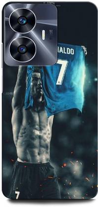 ORBIQE Back Cover for Vivo Y02 CRISTIANO RONALDO, RONALDO 7, CR, 7, FOOTBALL, SPORTS, REAL MADRID