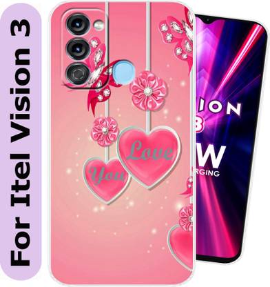 SmartGoldista Back Cover for Itel Vision 3