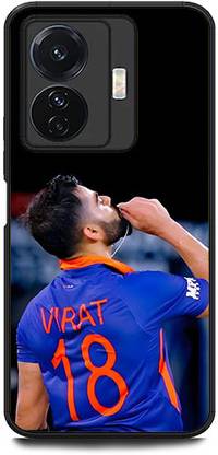 ORBIQE Back Cover for Vivo T1 Pro 5G VIRAT, KOHLI, INDIA, CRICKET, PLAYER, SPORTS, CAPTAIN