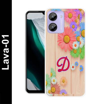 SARTOOLIYA Back Cover for LAVA 01, D NAME,D LOVE, D ALPHABET, D LETTER NAME